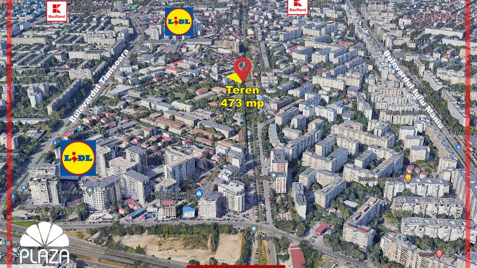Teren investitie, Militari - Mirodeniei, 473mp,  zona M2, POT 70%, CUT 3,0 mp. - Poză 2