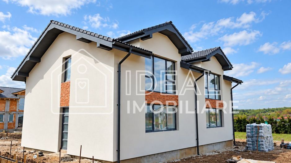 Duplex Modern la cheie si 270 de mp de curte, in Cisnadie - Poză 1