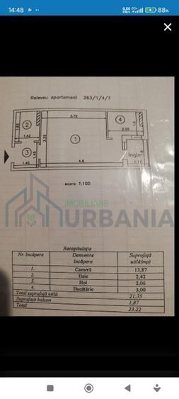 Garsonieră de vânzare, Zimbru Pod Bancila, Iași - Poză 2