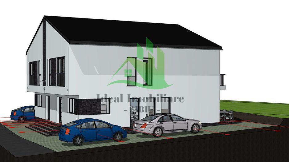 Duplex cu 4 camere si 250 mp curte, in Cartierul Arhitectilor - Poză 3