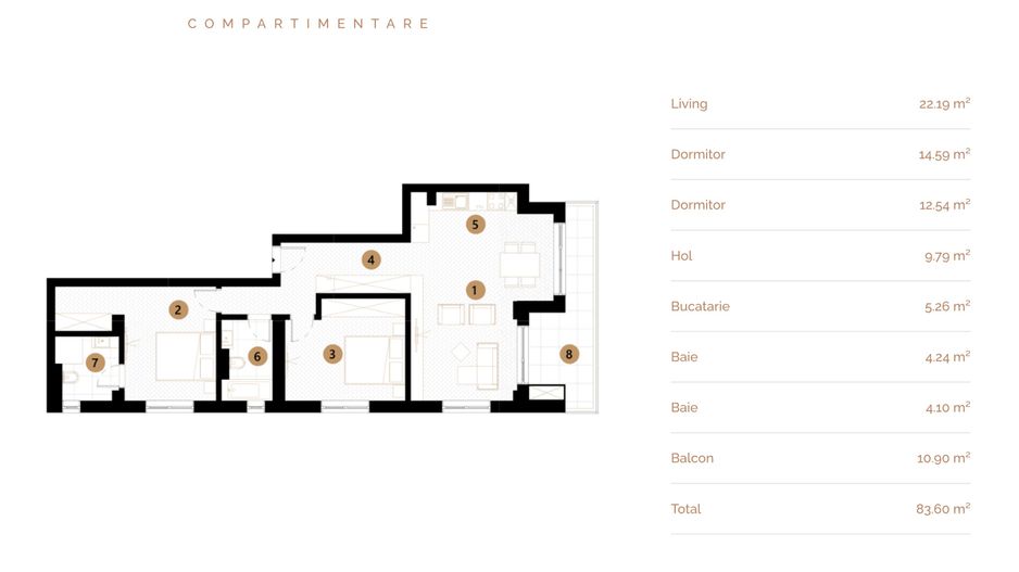 APARTAMENT 3 CAMERE PREMIUM | UNIRII | BLOC NOU - Poză 17