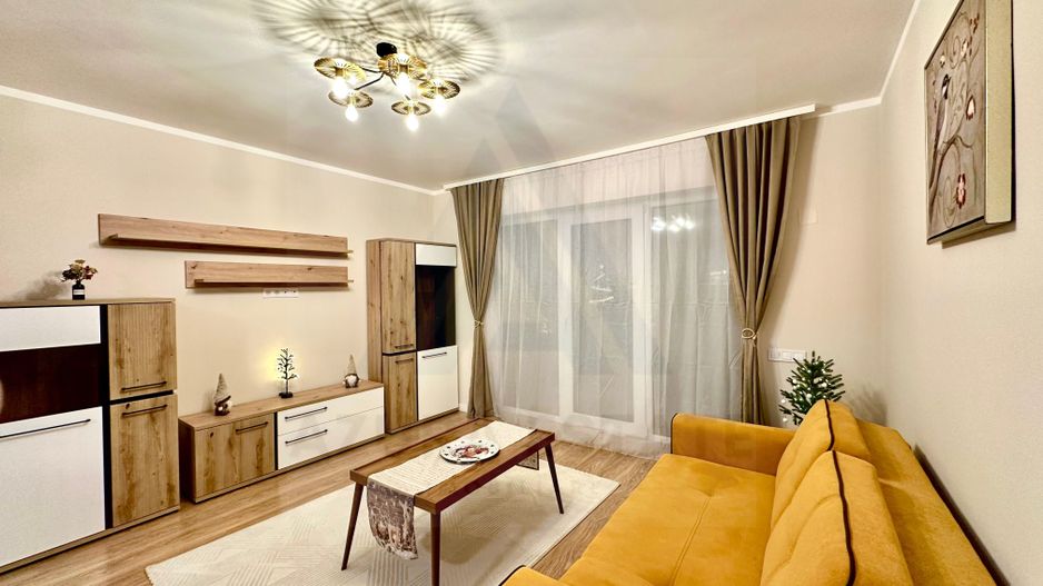 Apartament ultrafinisat 2 camere balcon 7.37 mp utili in Cristian - Poză 15