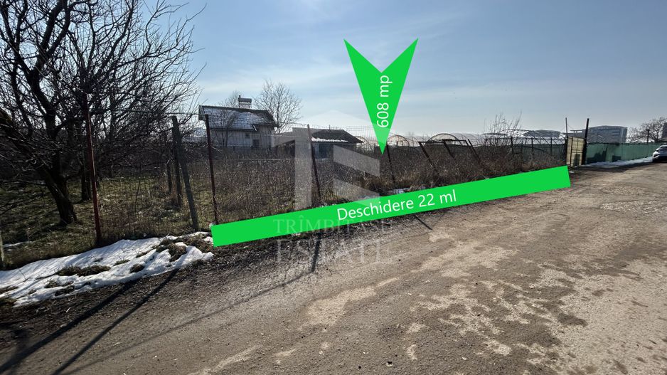 Teren intravilan 608mp Agigea RO-RO toate utilitățile vedere la mare - Poză 1