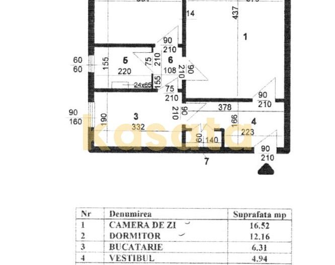 2 camere | Tineretului | Parc | Etaj 6/10 | Necesită renovare - Poză 13