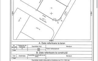 Teren intravilan 530 mp cu dubla deschidere - Comuna Berceni - Poză 4