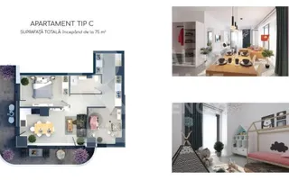 Vânzare, apartament, 2 camere - Poză 12