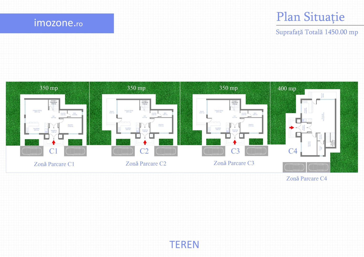 Otopeni - Zona Ferme, vila P+1, 5 camere,  4 dormitoare, 3 bai,  COMISION 0% - Poză 6
