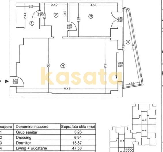 Apartament de vanzare – 2 Camere | Zona de Nord | Complex Upground - Poză 8
