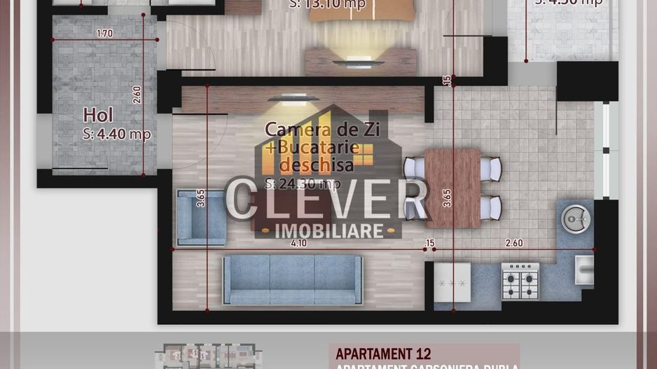 Apartament 2 camere Theodor Pallady Metrou Nicolae Teclu - Poză 2