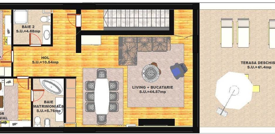 Calea Giulesti Penthouse 153 mp cu terasa panoramica - Poză 14