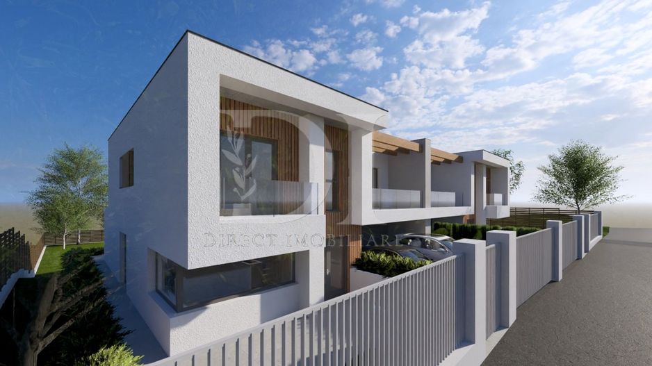 Teren cu autorizatie de constructie duplex in Feleacu / Cluj - Poză 7