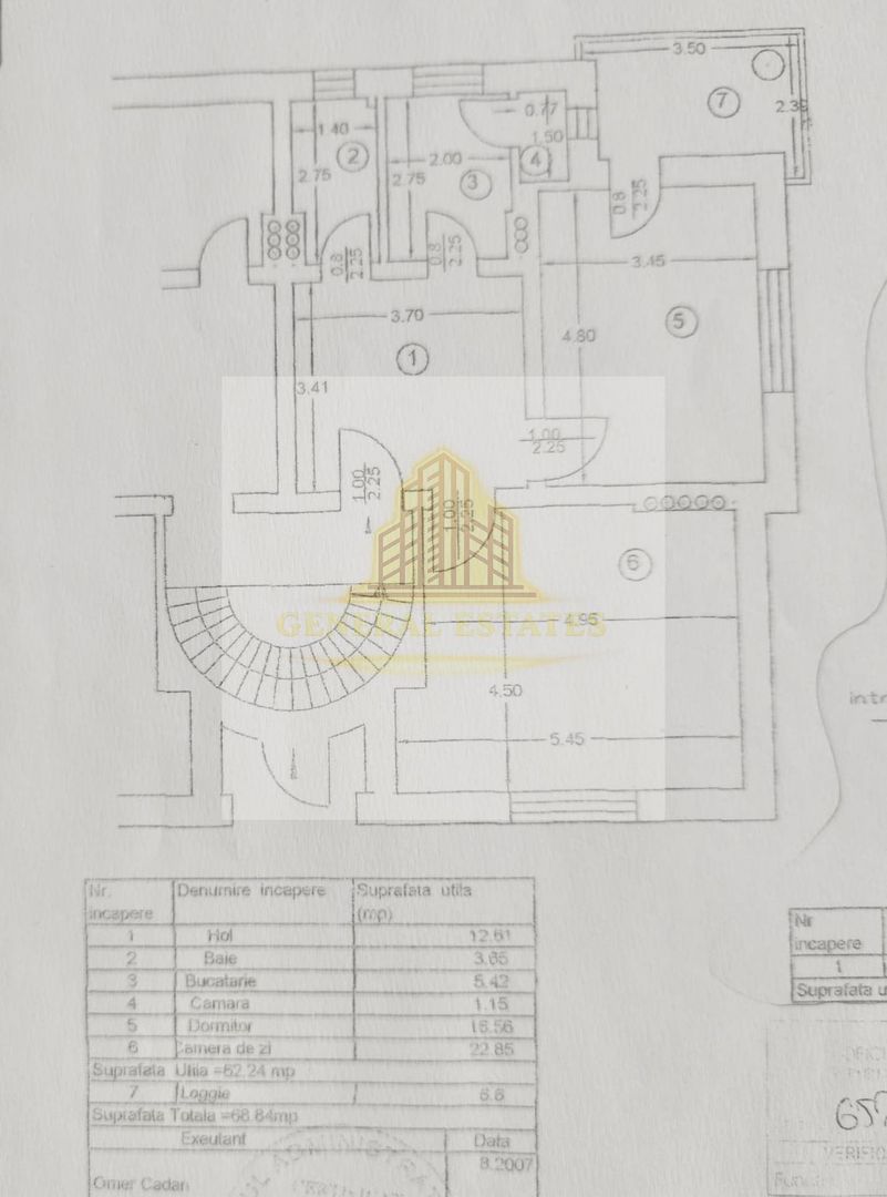 Vânzare apartament cu 2 camere - 69 m.p. Centru - Copou - Iași - Poză 1