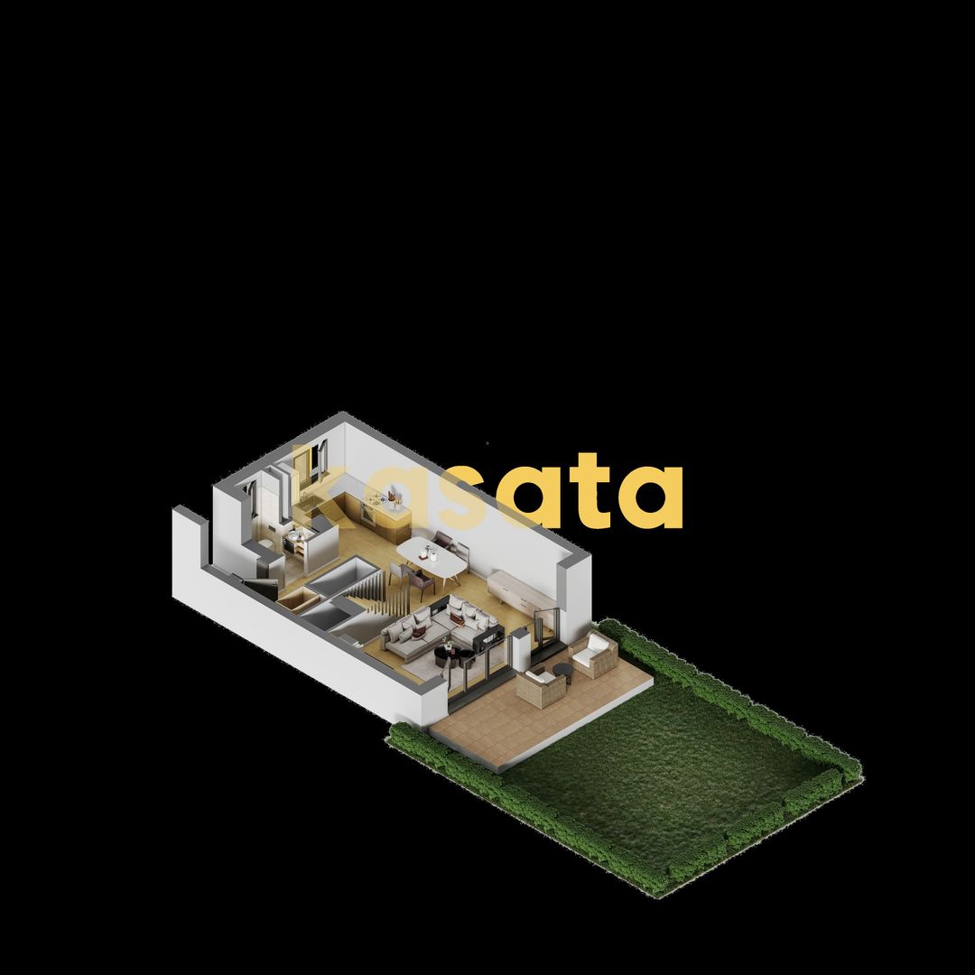 Vila Stefanestii de Jos I 4 camere I 101 utili I Duplex - Poză 2