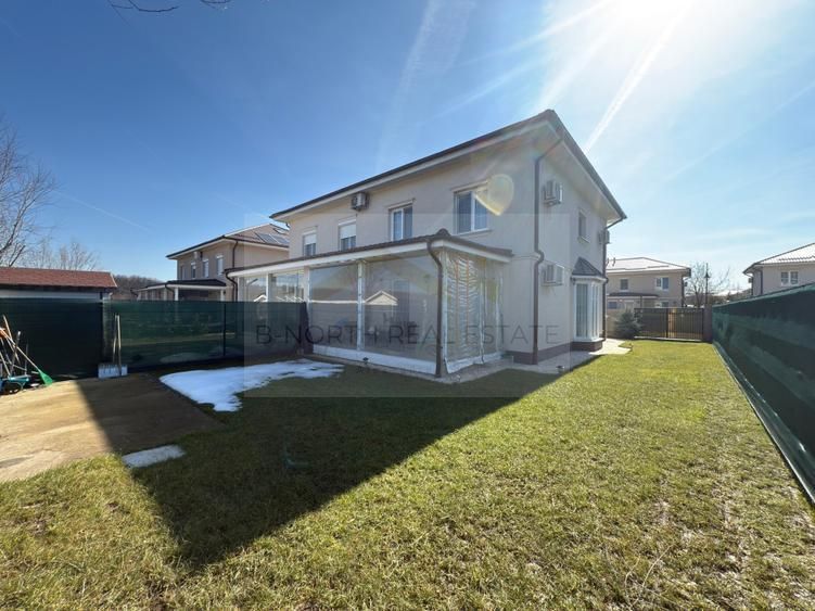4 camere | 110 mp utili | Terasă închisă | Grădină amenajată Corbeanca Park - Poză 4