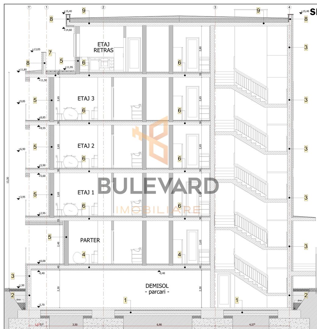 Apartament cu 2 camere, zona strazii Dumitru Mocanu! - Poză 2