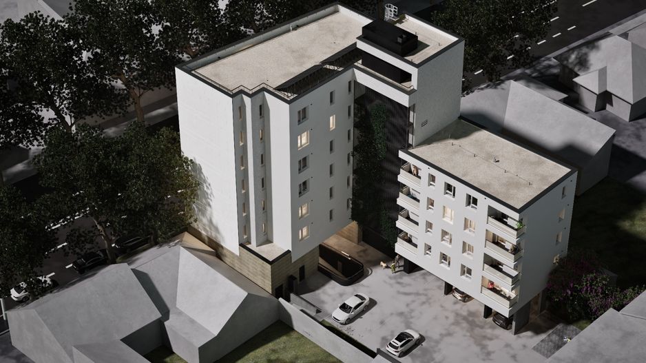 Teren + proiect autorizat S+P+6E, Timișoara - Poză 3