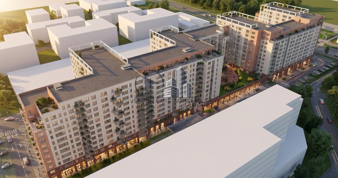 Apartament 2 camere, semifinisat, zona Vivo – proiect nou, etaj 1 - Poză 3