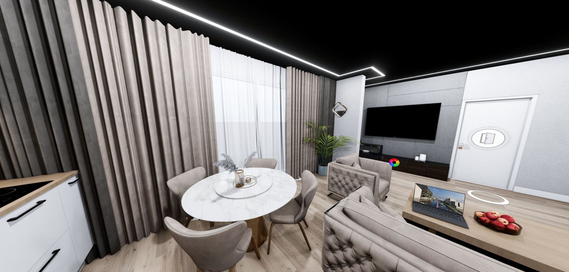 Dezvoltator vinde ap. 2 cam. 64 mp utili  Ansamblu rezidential  Mamaia Nord - Poză 6