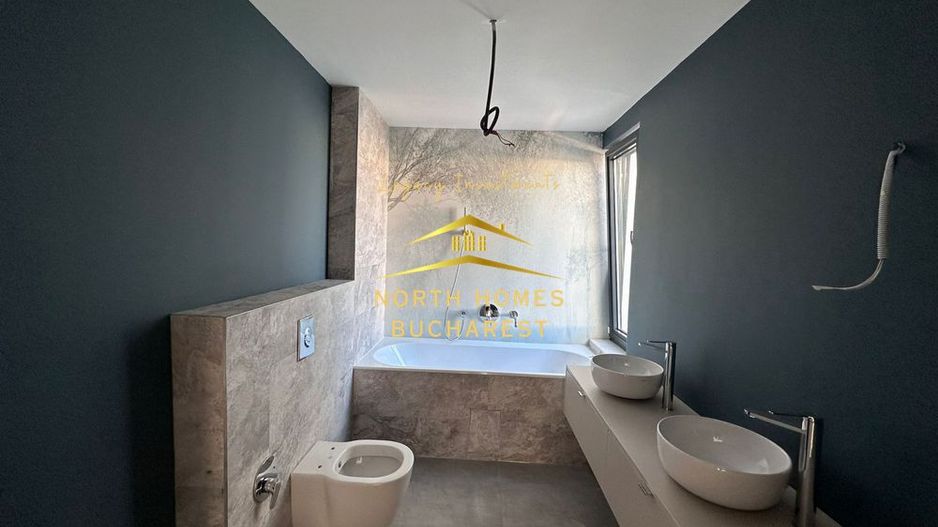 Vilă/Duplex nemobilata  cu 5 camere de inchiriat în zona Pipera - Poză 4