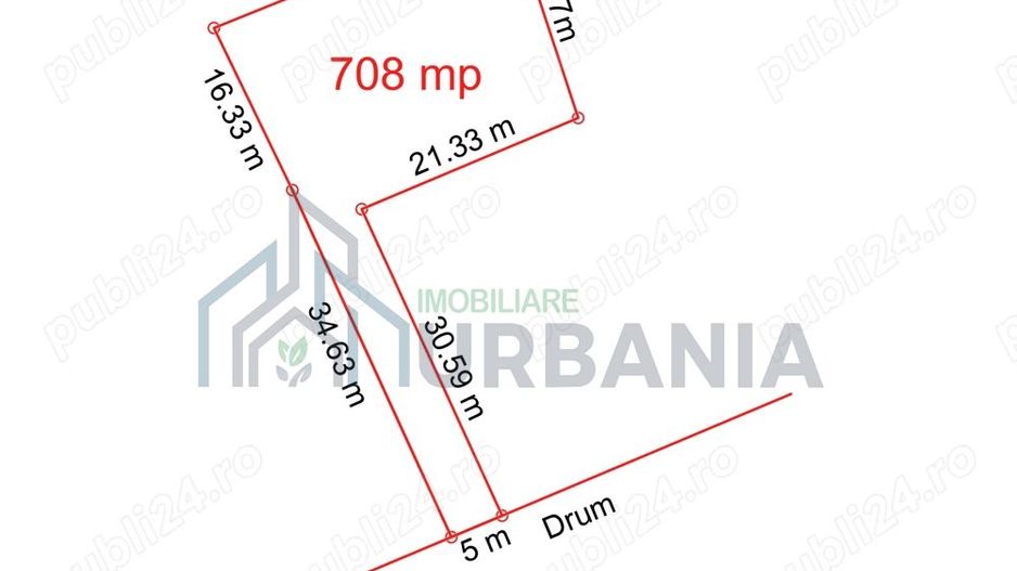 Teren intravilan 708 mp Rediu | Acces privat - Poză 3