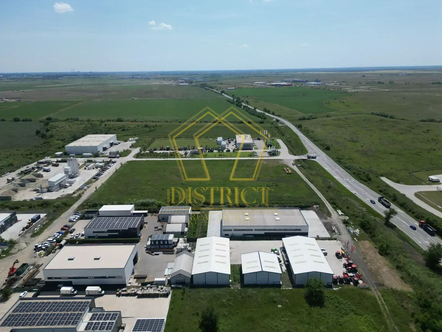 Teren cu AC pentru constructie hala industriala | Aradului - Poză 5