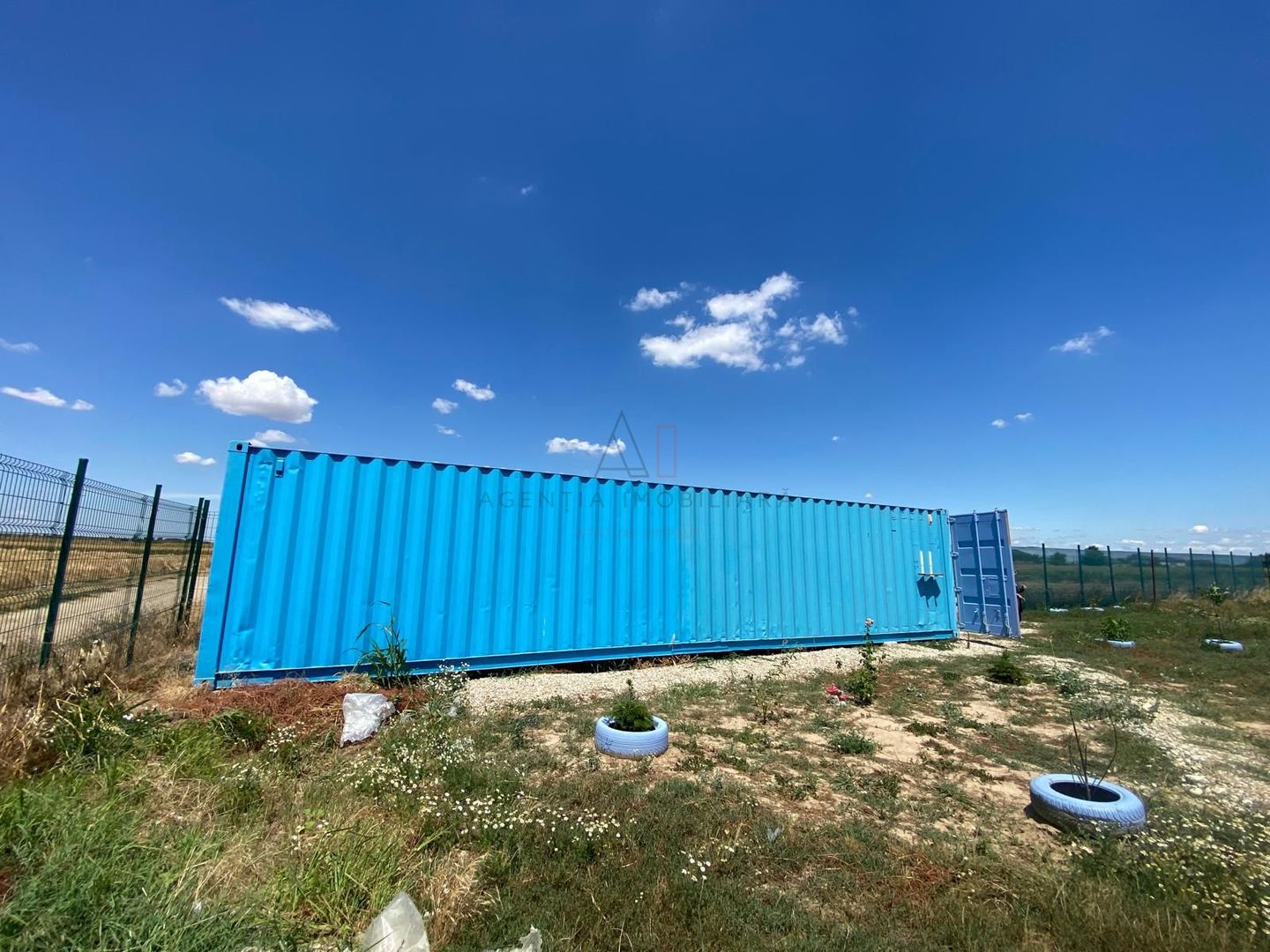 Teren intravilan 2.500 mp – Adunații Copăceni | Container inclus + puț - Poză 5