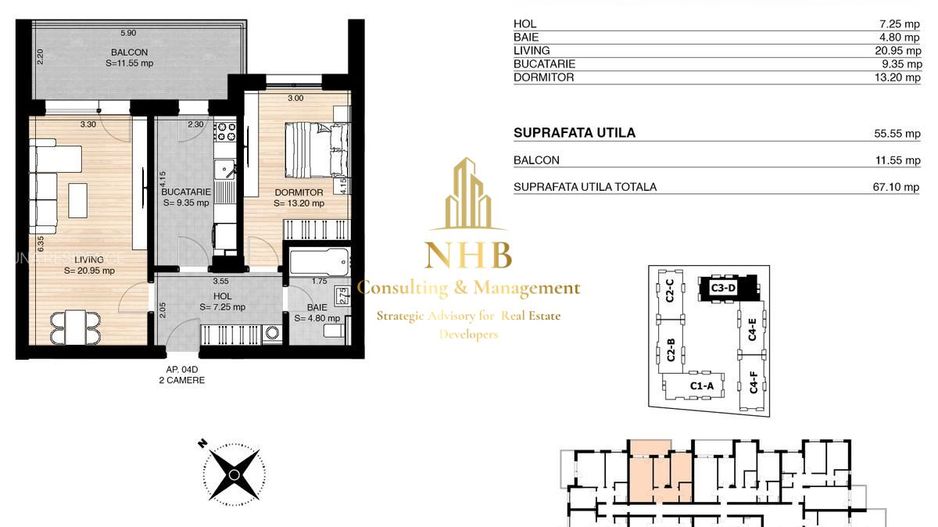 COMISON 0 -Apartament de vanzare -2 CAMERE -OMV PIPERA - Poză 1