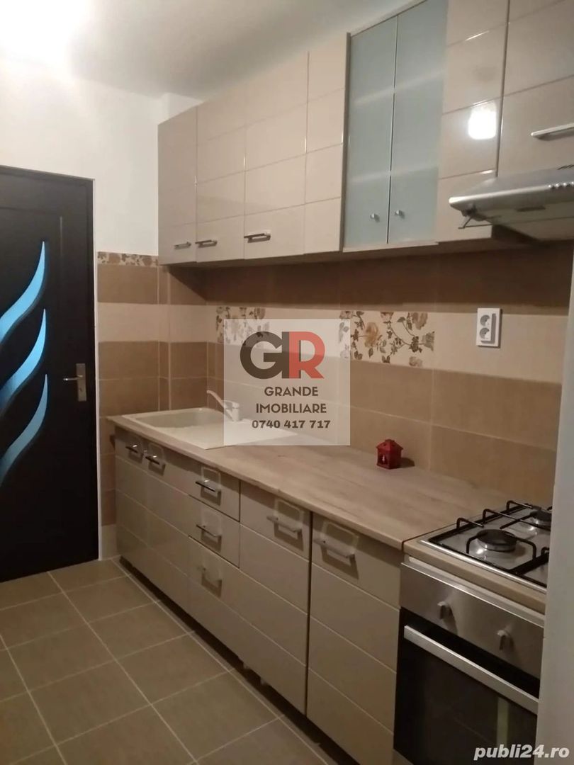 C5 apartament 2 camere utilat, mobilat, cu centrala pe gaz - Poză 2