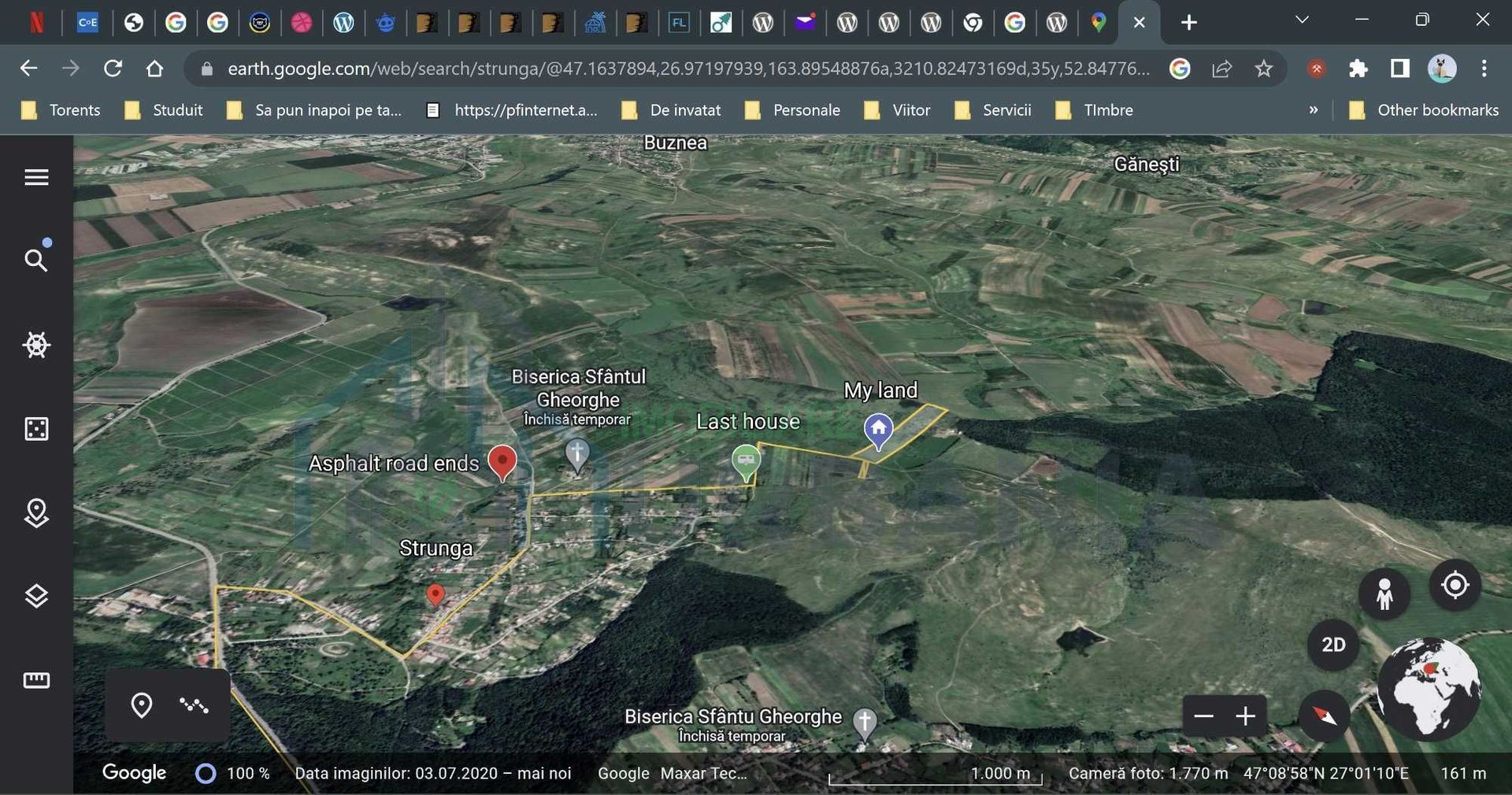 Teren 3,3 ha pentru viață la natură – livadă, liniște, Strunga Iași - Poză 2