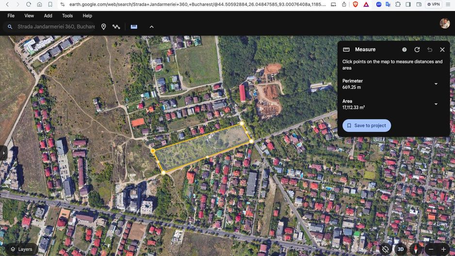 Teren Intravilan 17.110 mp Sectorul 1, Str. Jandarmeriei 360-378 - Poză 5