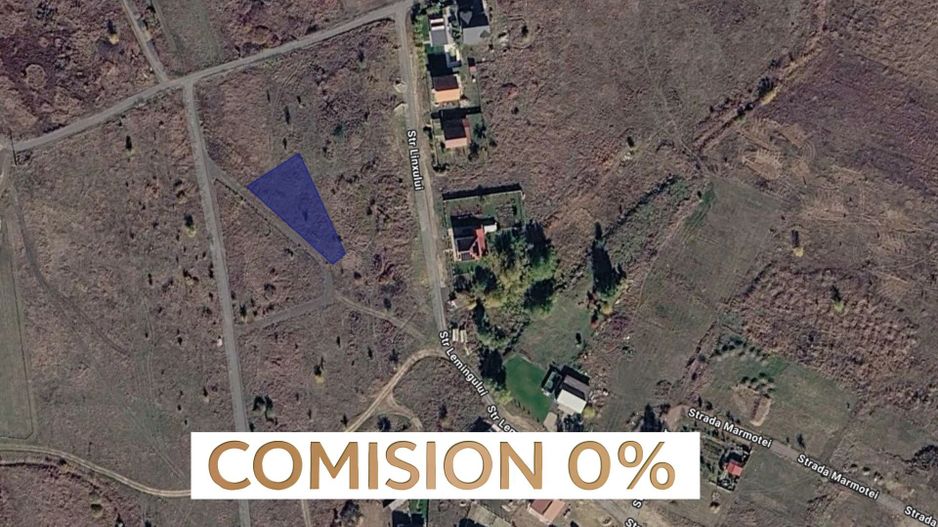 COMISION 0| Teren intravilan| 930 mp| Autorizație Duplex| Mosnita Noua - Poză 1