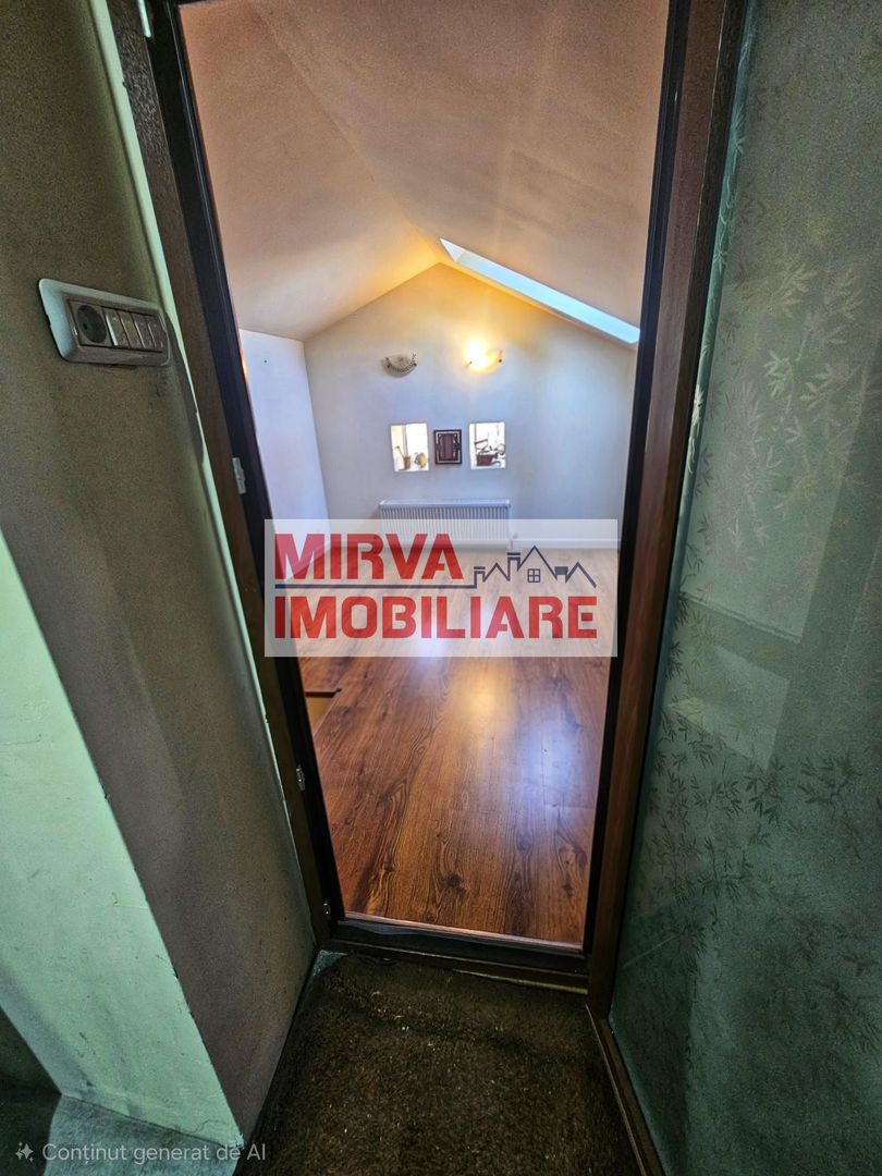 Casa P+1E+M, cu 5 camere în Cantacuzino – ideală birouri sau locuință - Poză 49