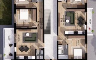 Apartamente NOI cu  3 camere,zona Semicentrala - Poză 6