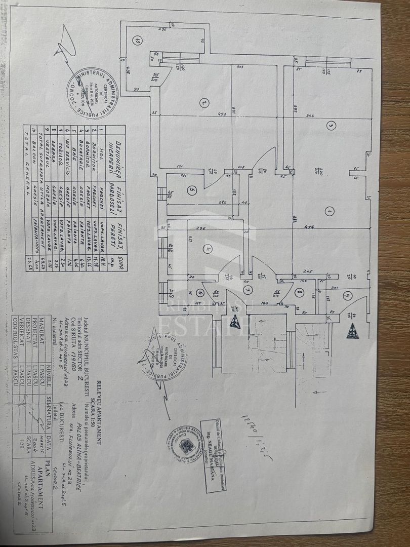Pache Protopopescu - Ferdinand, Str Fluierului, 3 camere, comision 0% - Schiță 40