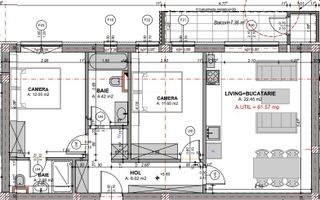 Apartament 3 camere, Dedeman, Sibiu - Schiță 7