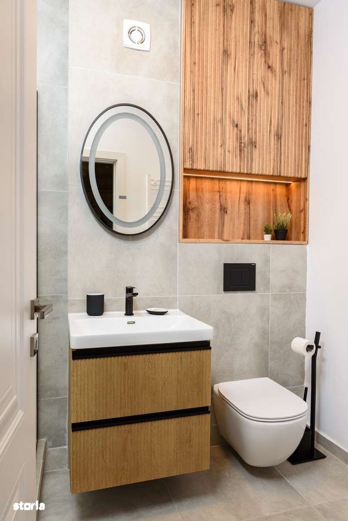 Vanzare apartament 2 camere cu gradina, parcare, centrala- Titan- parc Teilor - Poză 2