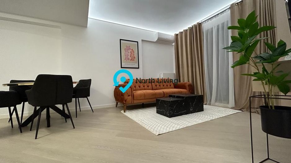 3 camere Cortina North | Parcare + terasa - Poză 1