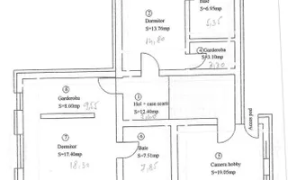 Casa Individuala in Selimbar cu garaj dublu si curte spatioasa - Schiță 14