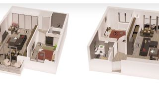 Apartament cu 2 camere/53.5mp/CF/zona Sub Cetate. - Poză 8