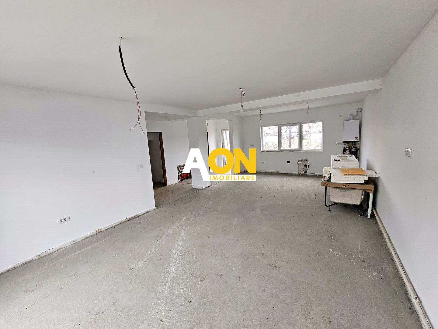 Casa tip insiruit, 4 camere, semifinisata, 275 mp teren, Alba-Micesti - Poză 4