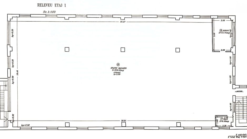 imobil P+2E --SAD + office+ rezidential - Poză 17
