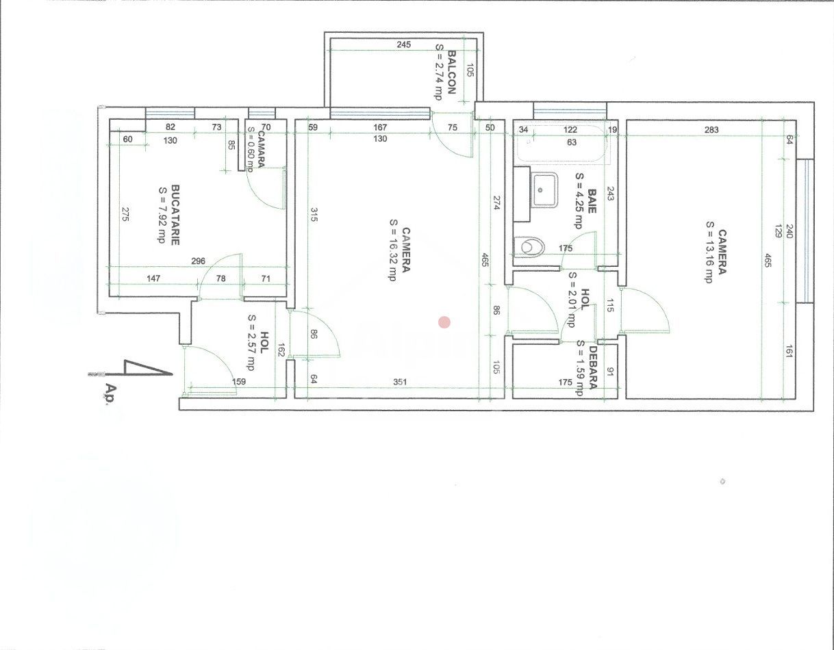 Apartament Zona Linistita I Centrul Civic I CEC Bank - Poză 2