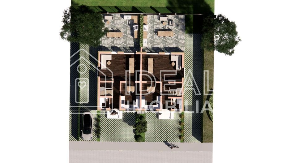 Duplex elegant cu 4 camere, curte și loc de parcare – design modern, Șura Mică - Poză 4