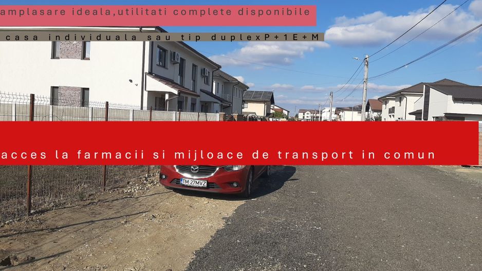 Teren super pozitie MosnitaNoua - Poză 2