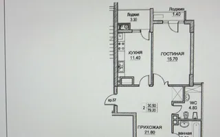 Vânzare, apartament, 2 camere, bd. Dacia, Botanica - Schiță 20