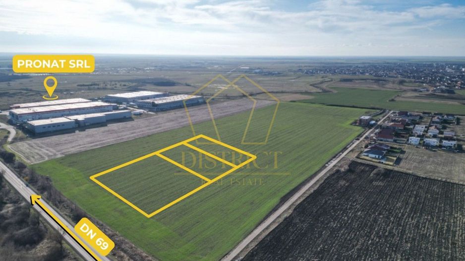 COM 0% Parcele de teren intravilan industrial | Sanandrei - Poză 3