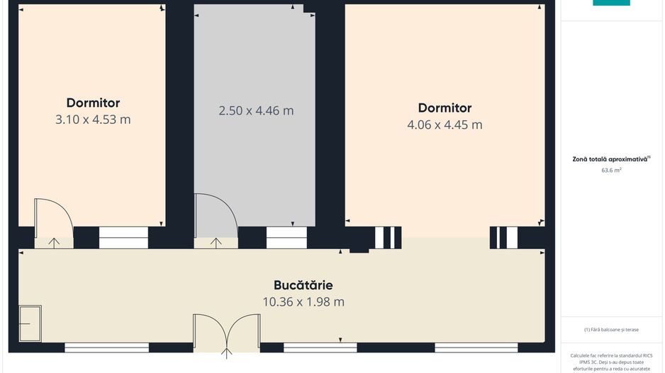 Apartament la curte comună pe strada Mărășești - Poză 7