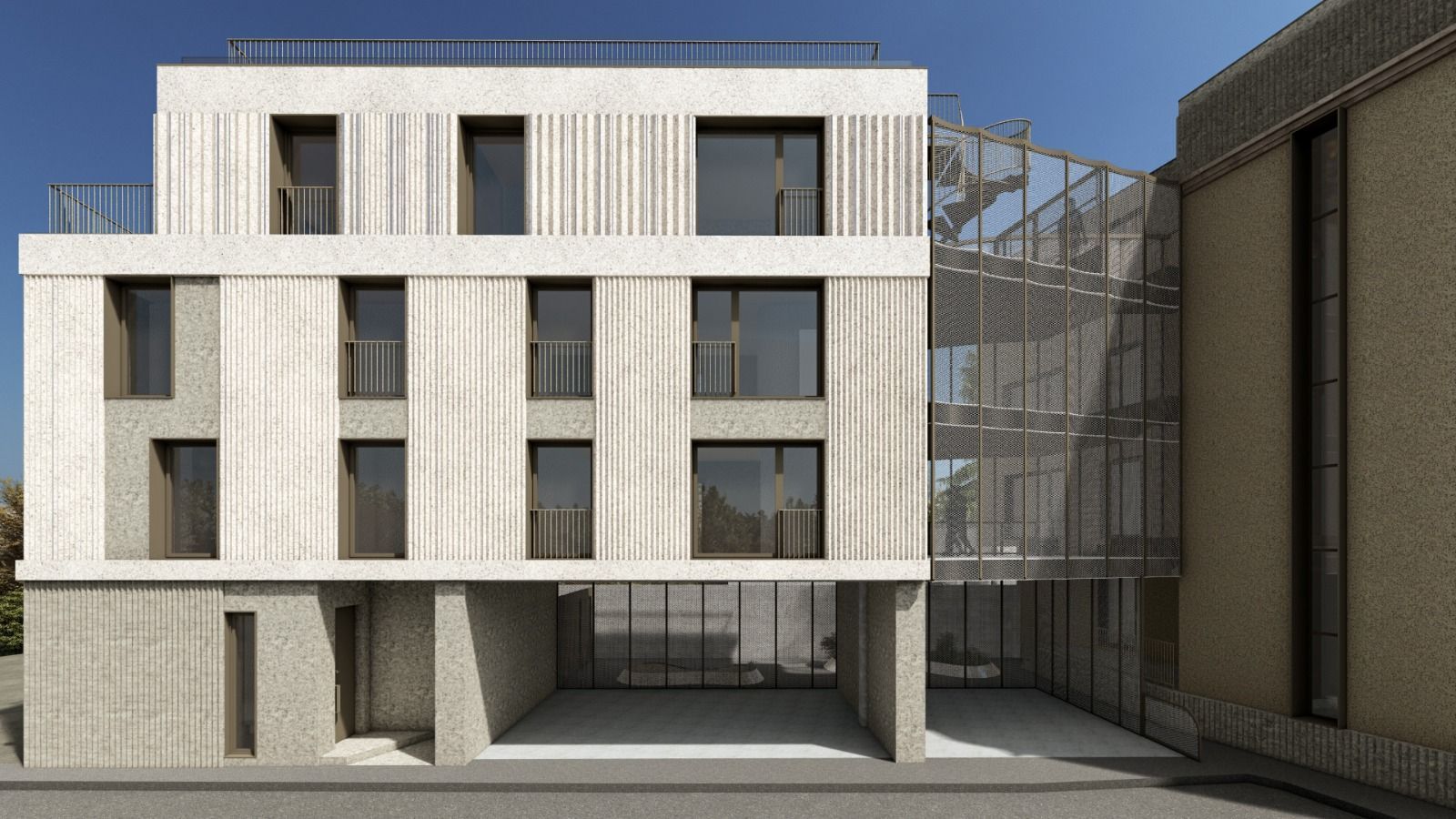 Teren intravilan 476 mp cu Autorizatie de Construire str. Polona 75 - Poză 2