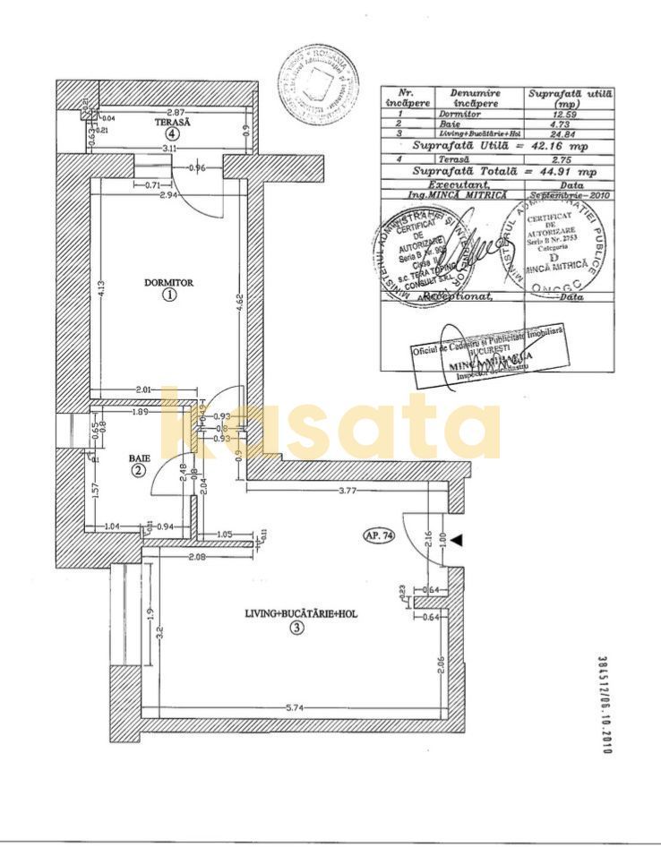 Apartament 2camere bloc nou2011 | Iancului | centrala proprie| mobilat - Poză 13