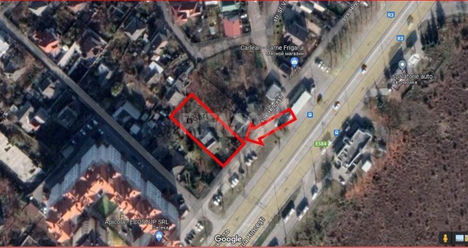 Teren pentru construcții în Chișinău, 7 ari. De vânzare, pe Șoseaua Hâncești. Prima linie - Poză 2